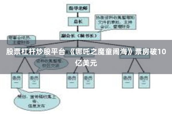 股票杠杆炒股平台 《哪吒之魔童闹海》票房破10亿美元