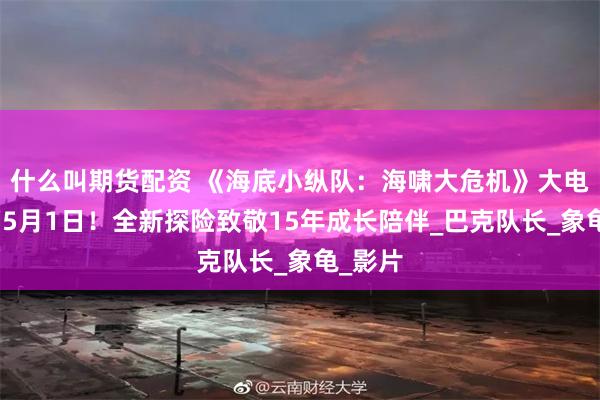 什么叫期货配资 《海底小纵队：海啸大危机》大电影定档5月1日！全新探险致敬15年成长陪伴_巴克队长_象龟_影片
