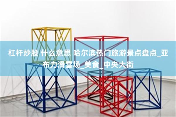 杠杆炒股 什么意思 哈尔滨热门旅游景点盘点_亚布力滑雪场_美食_中央大街